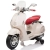 Scooter Piaggio Vespa WHITE biały pojazd akumulatorowy jeździk skuter z napędem elektrycznym Sun Baby J04.007.1.2